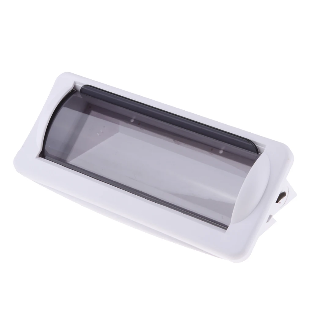 

1 Pcs Marine Flush Mount Stereo Cover Housing Radio Splash Guard White Waterproof For Boat/Caravan/UTV Universal
