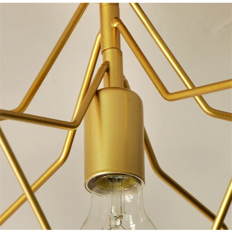 

Nordic Star Pentagram Rotated 3leaf LED Pendant Lights Circle E27 Hanging Lamps For Aisle Restaurant Children room Decoration