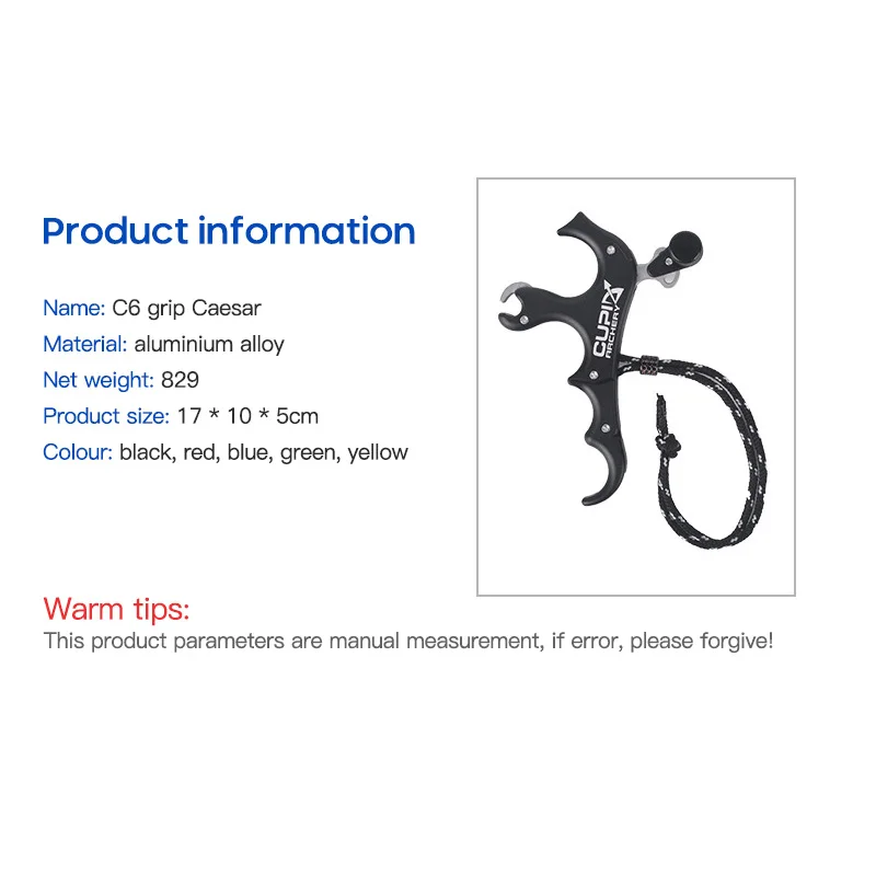 Practical Archery Bow Release Aid 3/4-Finger Thumb Caliper Adjustable 360 degree Trigger Grip Outdoor Hunting Training | Спорт и