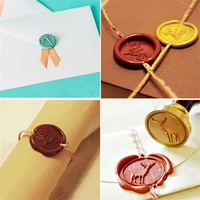 vintage sealing wax beads seal stamp sticks wedding envelope card granular diy