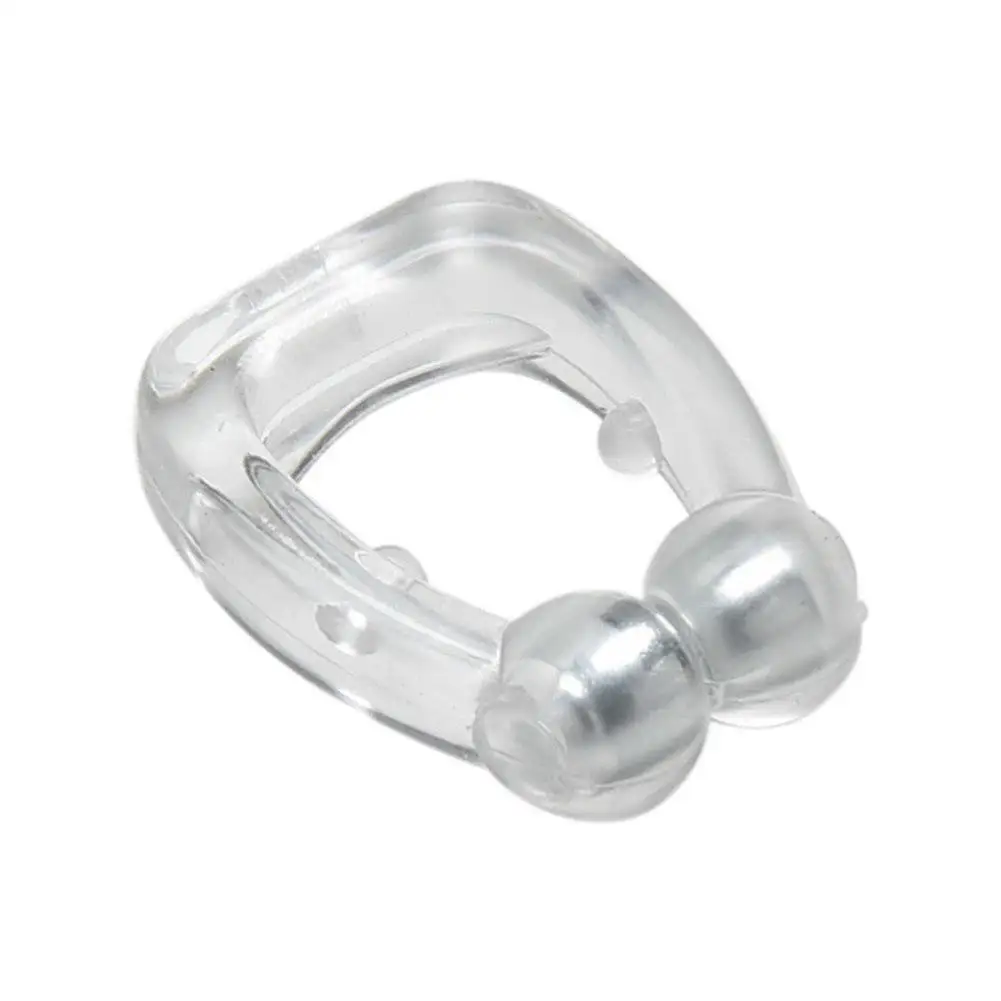 

Silicone Magnetic Anti Snore Stop Snoring Nose Clip Sleep Tray Sleeping Aid Apnea Guard Night Device with Case 4pcs