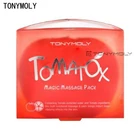 Волшебная Массажная упаковка TONYMOLY Tomato OX 80 г, маска для сна, уход за кожей лица, отбеливающая фотокосметика в Корейском стиле