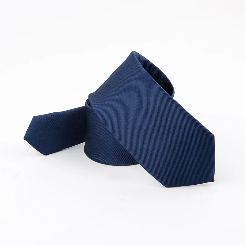 

6cm Handmade Skinny Neck Ties for Men's Solid Color Necktie Accessories Business Cravat Wedding Party Gift Custom Logo