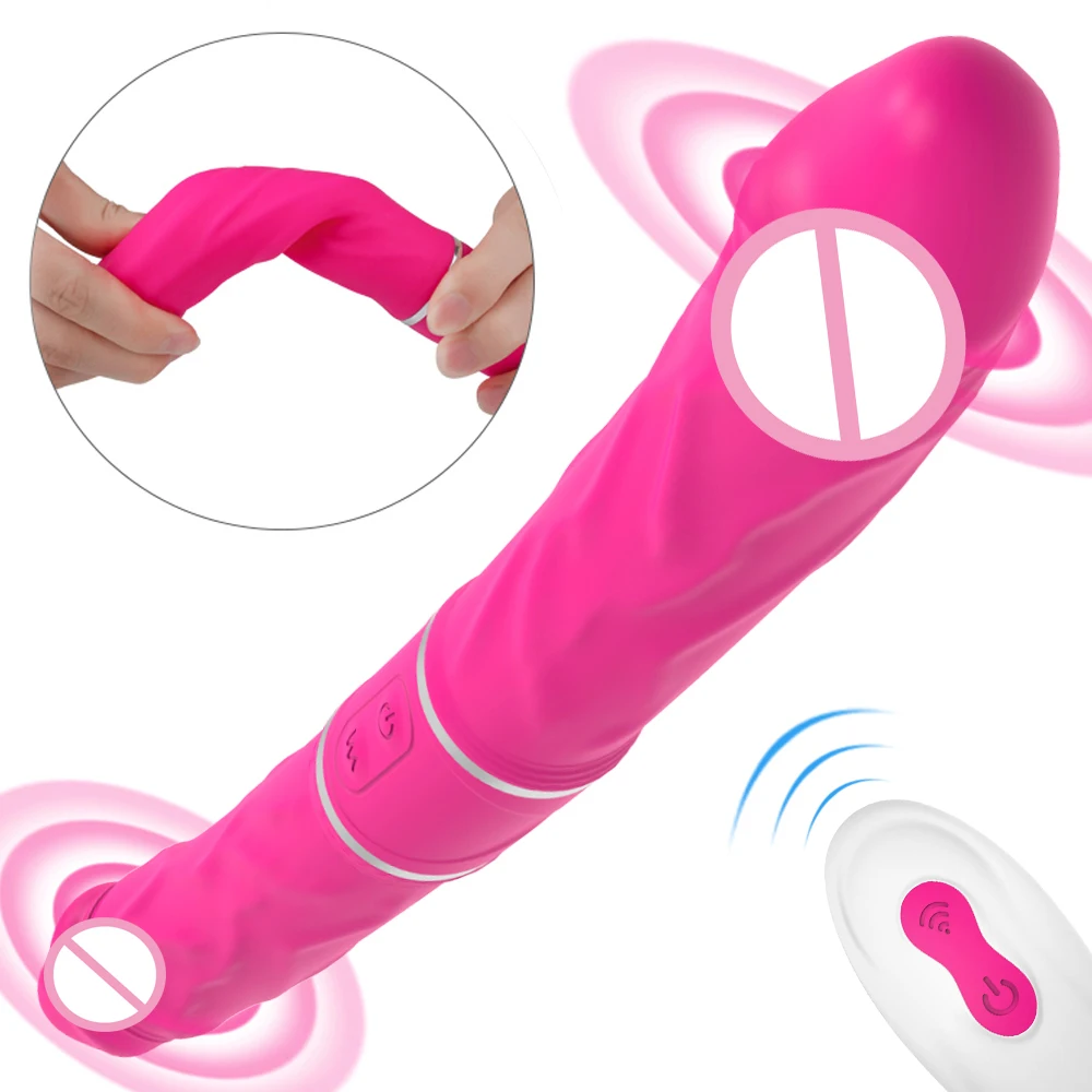 Двойной фаллоимитатор с дистанционным управлением вибратор интимные игрушки