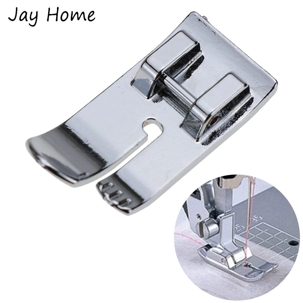 1/4 дюймовая Центральная прямая прижимная лапка для швейной машины домашней с