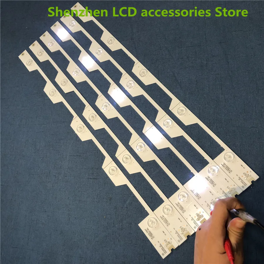 10 шт./лот для TCL D55A561U L55E5800A-UD ЖК-дисплей подсветка ТВ 4C-LB5505-HR3/2 55HR330M05A1 6V 57 см 100% новый