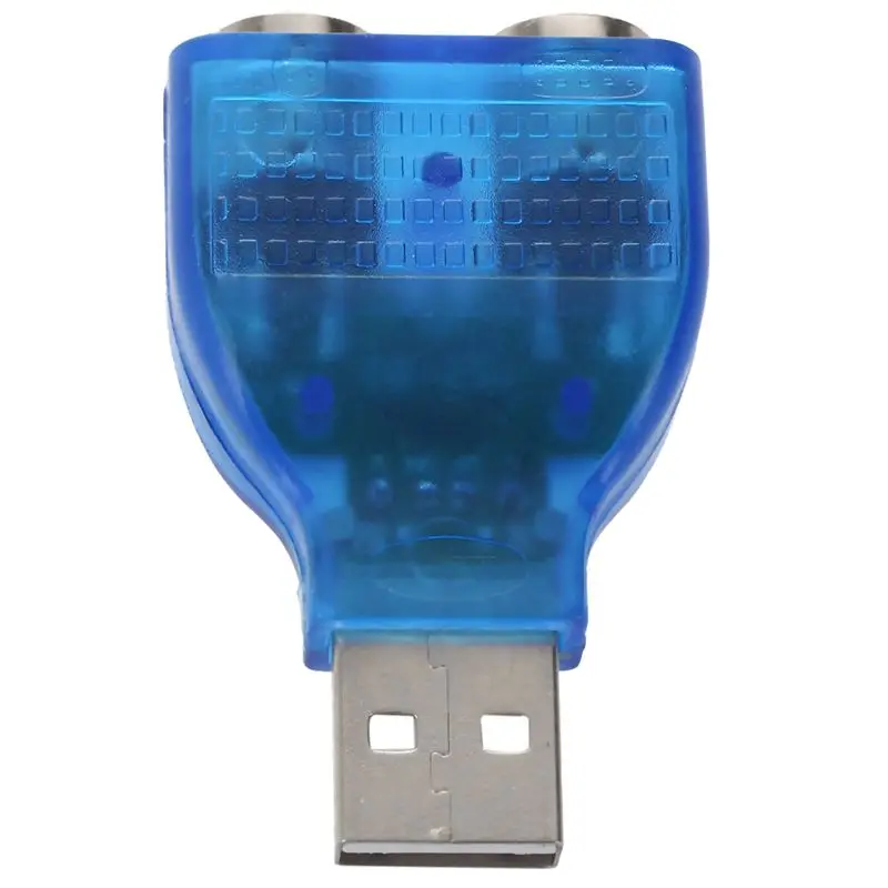 Маленький тонкий usb-адаптер 2 0 A Male to 2Port PS/2 PS2 FEMALE Mouse | Компьютеры и офис