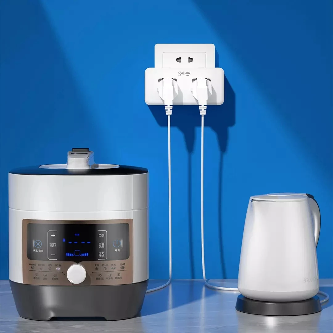 YouPin Gosund WiFi 2in1 Smart Plug Socket Voice Control Phone Remote Intelligent linkage Independent Sub-Control Timing | Электроника
