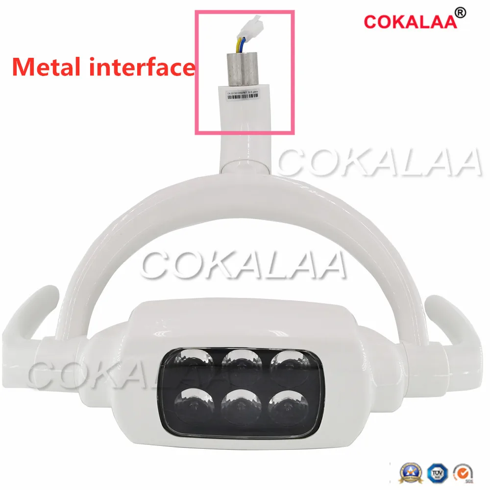 Зубные 6 светодиодов оральный светильник для Стоматологическое встроенное