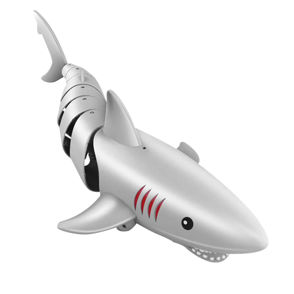 Новая модель акулы 2 4G RC игрушки лодка Акула с дистанционным управлением