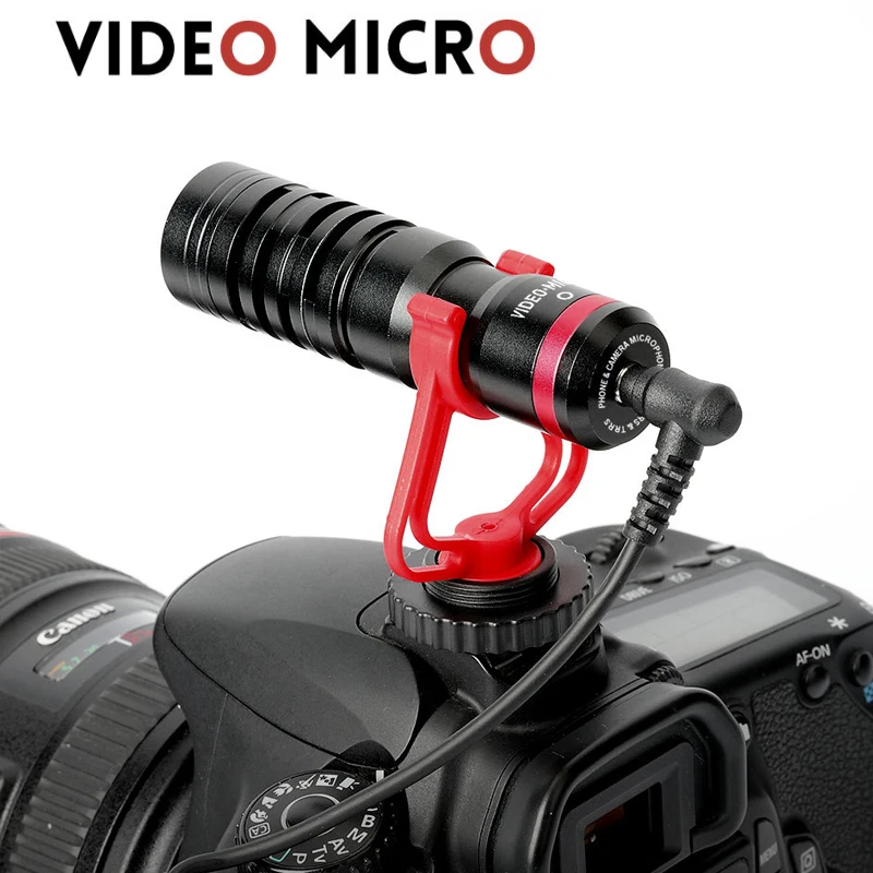 Видео микрофон для DSLR камеры смартфон микрофон рекордер для DJI OSMO карманный мобильный 2 Gimbal
