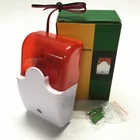 Звуковая и световая сигнальная сирена, Противоугонный гудок 5v9v12v103, простая установка звука светильник