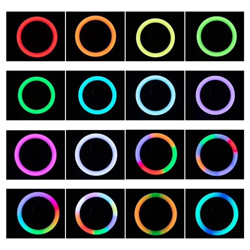 Кольцевой светильник для селфи Трипод с регулируемой яркостью 13 дюймов 33 см