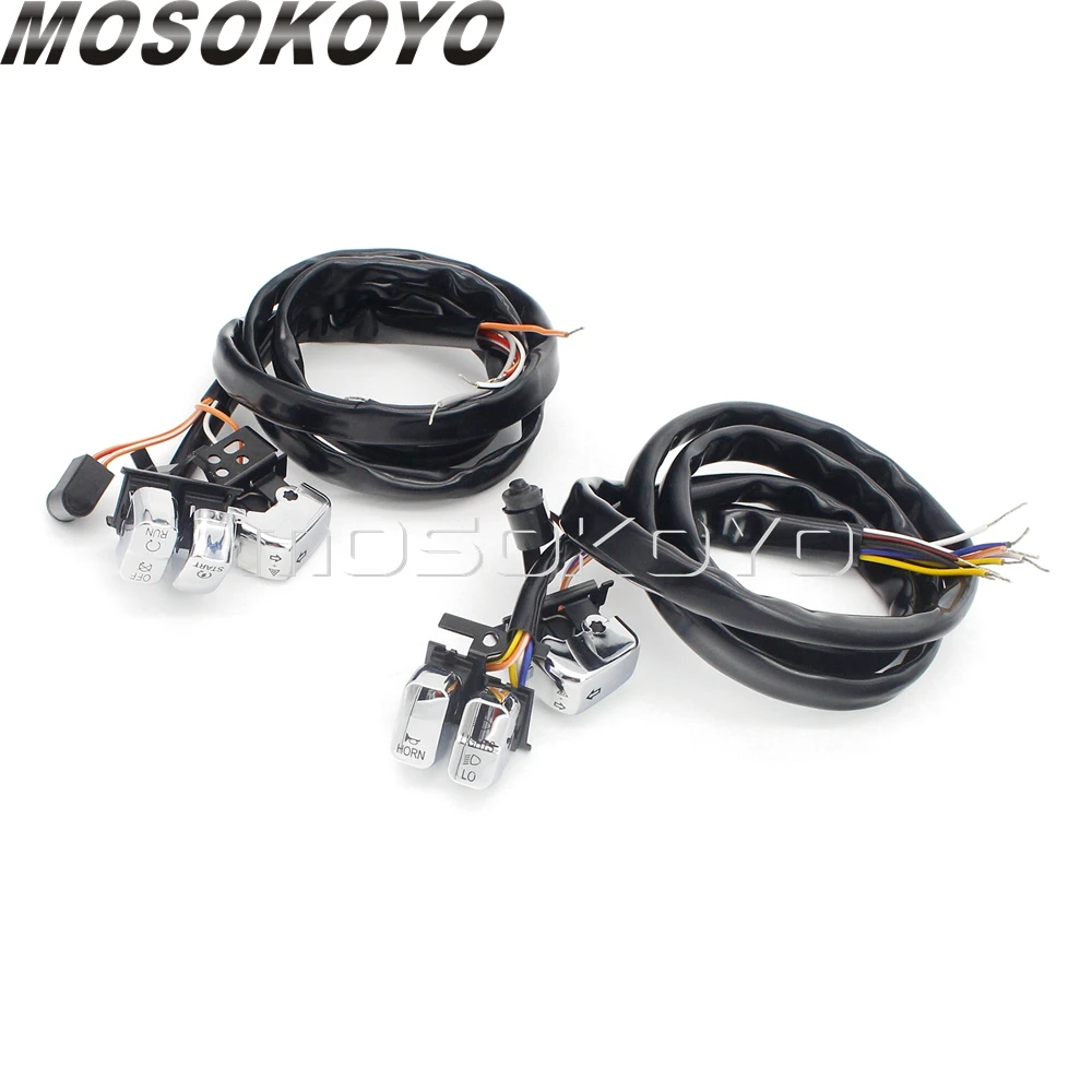 Переключатель хромированный на руль для поворотников Harley 2007-2010 | Автомобили и