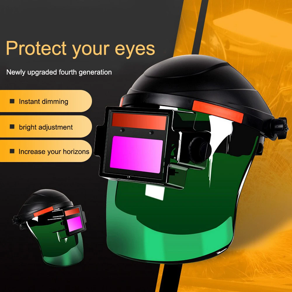 Solar Auto Darkening Welding Mask Helmet Splash Proof Safety Air Fed Protective Tool |