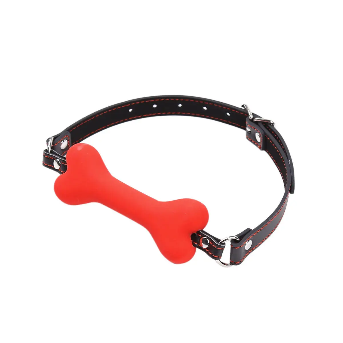 20mm Cute Silicone Dog Bone Gag Bondage Open Mouth Plug Ball Gags Stuffer Adult Games BDSM Sex Toys for Couples Erotic Products | Красота и