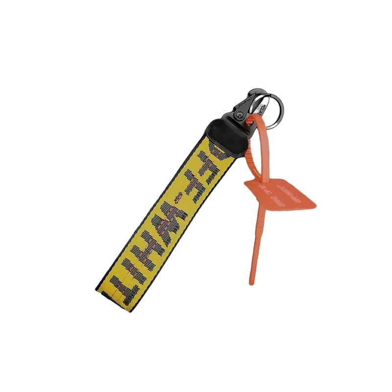 

2021 Fashion 0ff Canvas Cell Phone Key Chain European Popular Logo Multi-Purpose Wrist Camera Jeans Ornaments Cute Gift