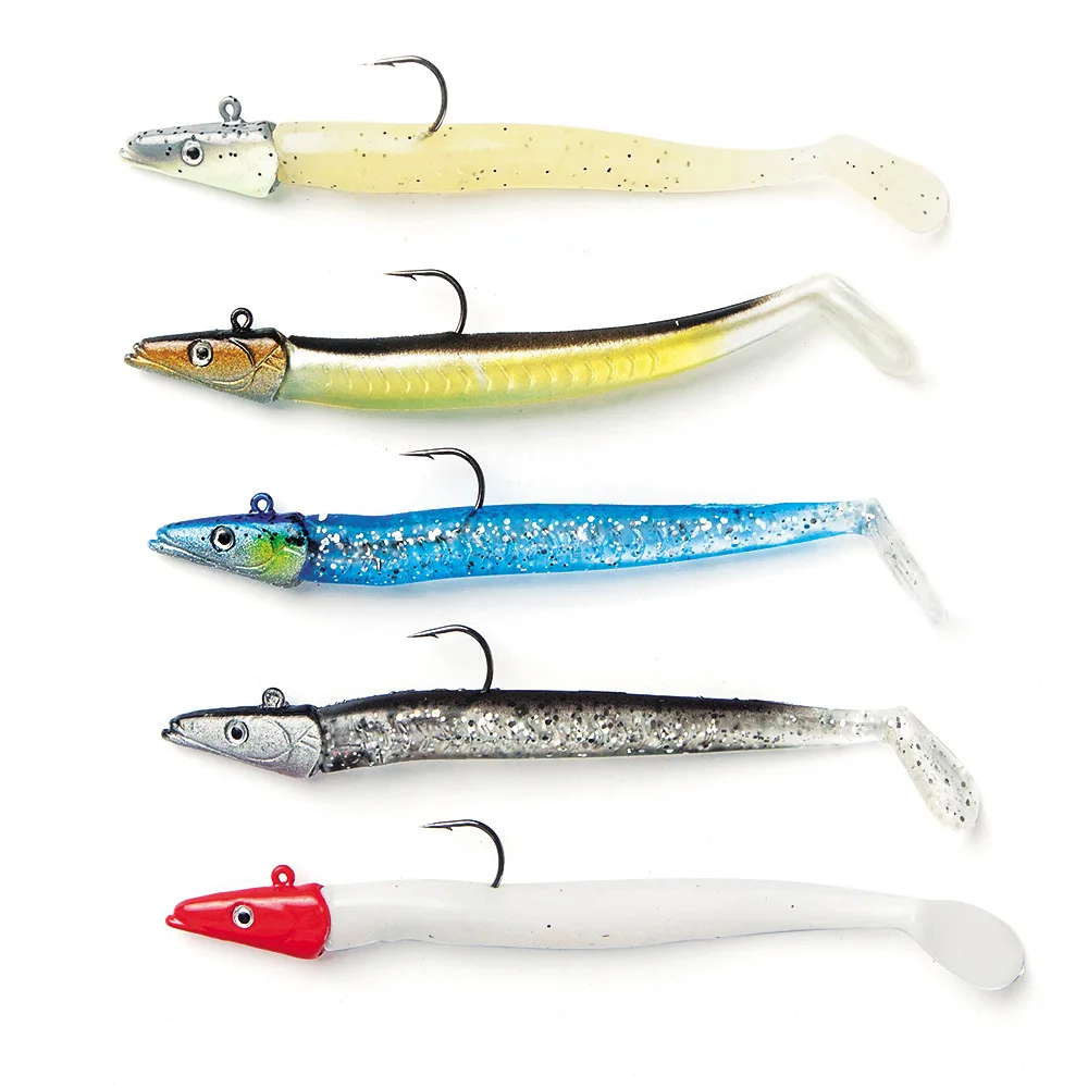 

1PCS Minnow Jig Head Fishing Lure Soft Pike Lure110mm10g Artificial Wobbler Silicone Worm Soft Bait Carp jig Sea Fishing Tackle