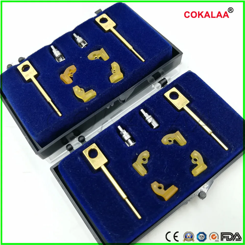 2 Sets/box Dental Lab Technician Instrument MK1 Attachments Parts for Metal Partials Dental Material Products