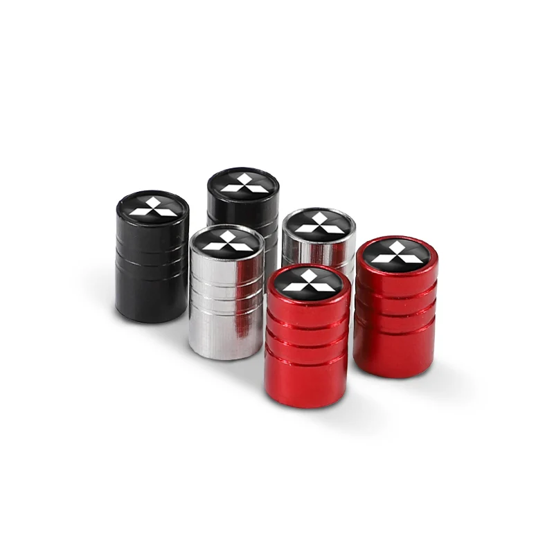 4 шт. Ralliart алюминиевые колпачки для стержня клапана автомобильной шины Mitsubishi ASX