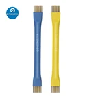 Щетка антистатическая с двойной головкой, инструмент для жесткой чистки и изоляции электростатического разряда, для ремонта микросхем компьютера, материнской платы, печатной платы, BGA