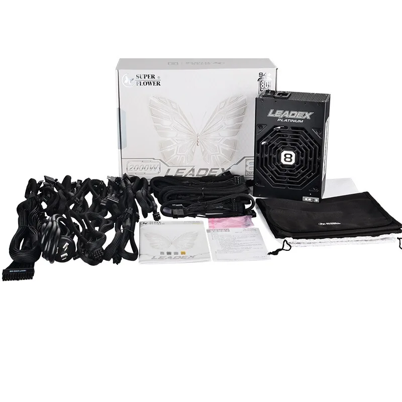 

LEADEX P 1000W/2000W 80PLUS platinum certification Full module power supply