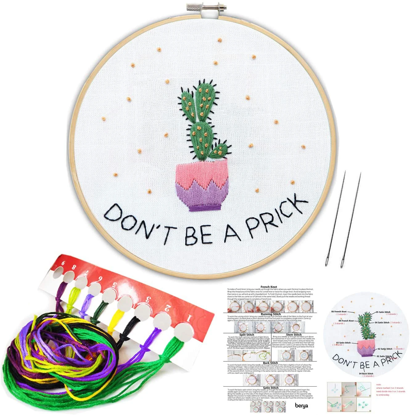 

Embroidery Home Decor 2020 Brand New Original 3d Embroidery Novice Hand Embroidery Diy Embroidery Belt Material Kit Tutorial