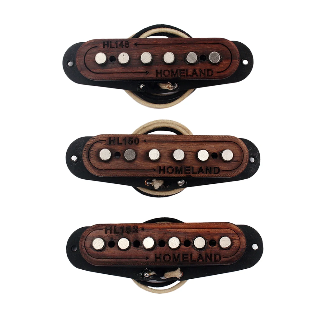 3 шт. звукосниматель палисандр Прайм алнико прочная ручная рана Humbucker гитарные