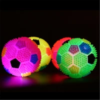 kids light up toy volleyball bouncy ball volleyball luminous bouncing ball led football flashing light up bouncing hedgehog