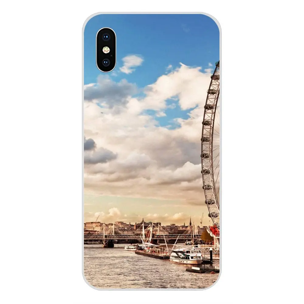 С городским пейзажем Лондона для Huawei NOVA 2 V20 Y3II Y5 Y5II Y6 Y6II Y7 Y9 G8 G9 GR3 GR5 GX8 Prime 2018 2019 |
