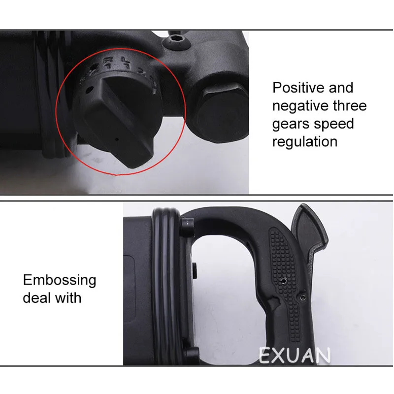 Мощный 1 дюймовый пневматический гаечный ключ мини-винт инструмент с большим