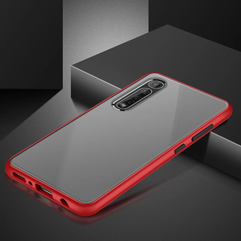 Coque Cover Case For Motorola Moto G8 Plus Play ONE MACRO Matte Transparent Luxury Shockproof Hard Acrylic Back Slim Protective |