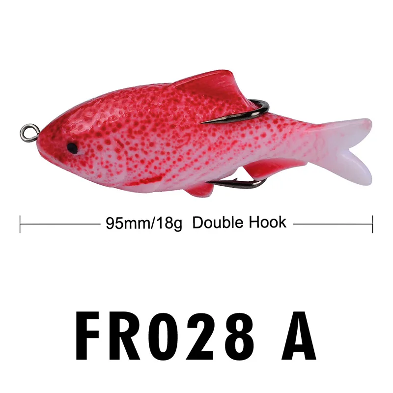 

1 Pcs New 9.5cm 18 Cray Frog Black Fish Take All Bait Soft Bait Plastic Bait Hook Frog Artificial 3D Eye