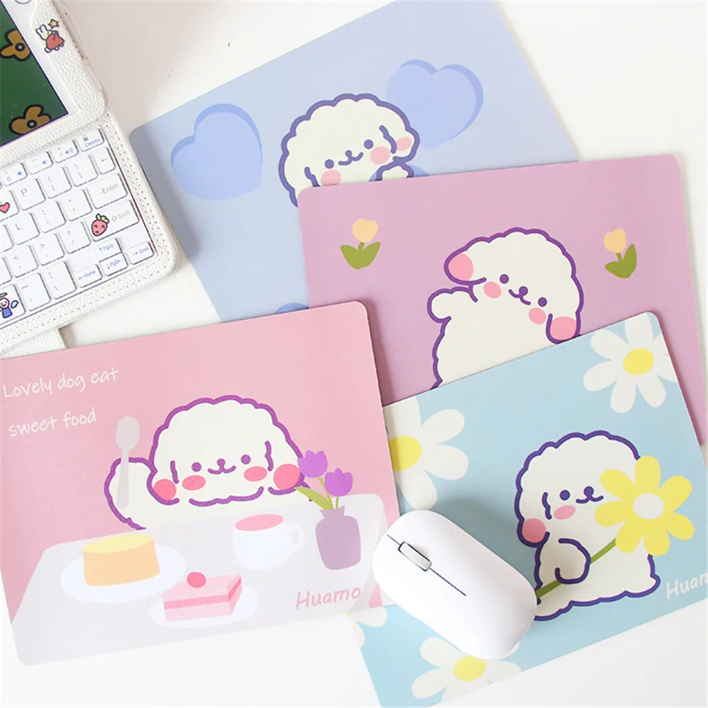 

Cute Cartoon Mouse Pad Office Non-slip Creative Desk Mat Writing Desk Laptop Mouse Mat Home Decor Desk for Teen Girls Bedroom