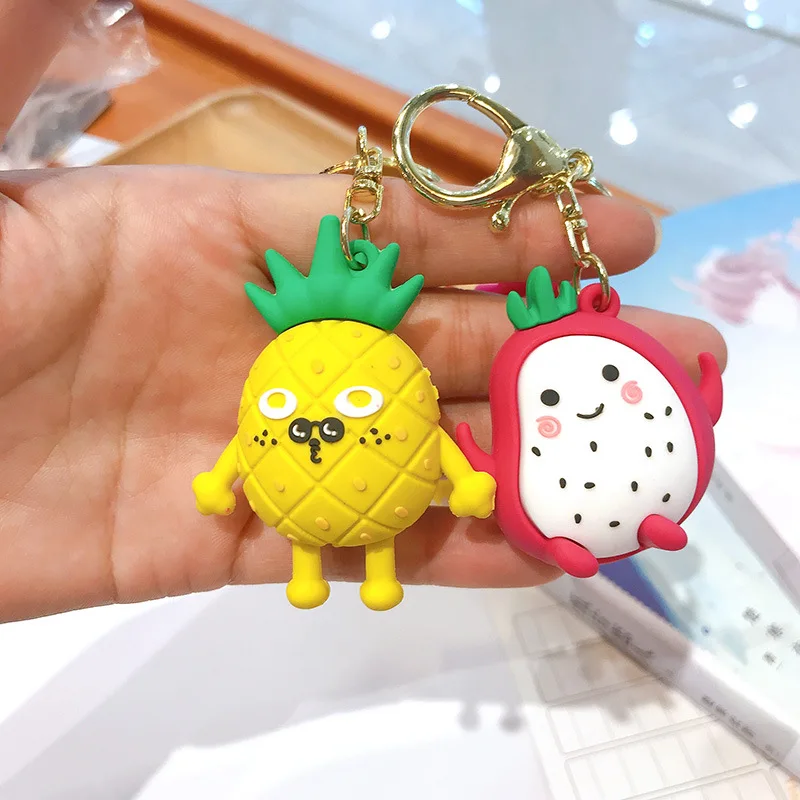 Летний брелок для ключей в виде фрукта с подвеской дракона | Украшения и