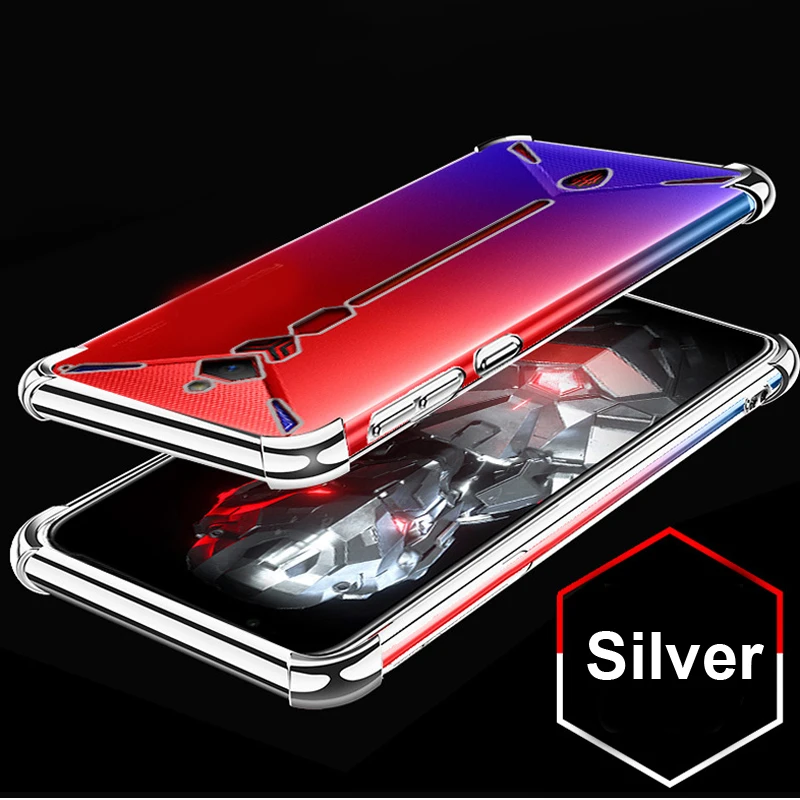Красный цвет для zte Nubia red Magic 3S NX629J Чехол подушки безопасности буфера полная защита чехол для Red Magic 3S ТПУ противоударный задняя крышка