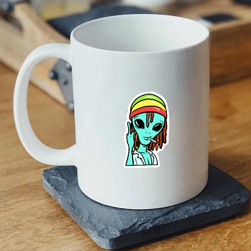 

50 PCS Funny Smoking Graffiti Stickers Luggage Laptop Waterproof Refrigerator Guitar Motorcycle Skateboard Decoration Stickers