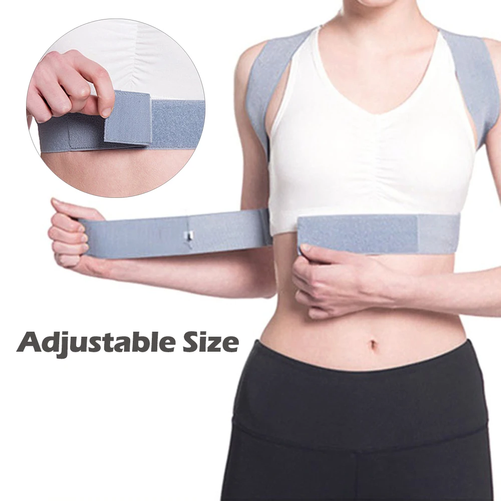 Регулируемый Корректор осанки ключицы для спины мышечные тренировки мужчин и