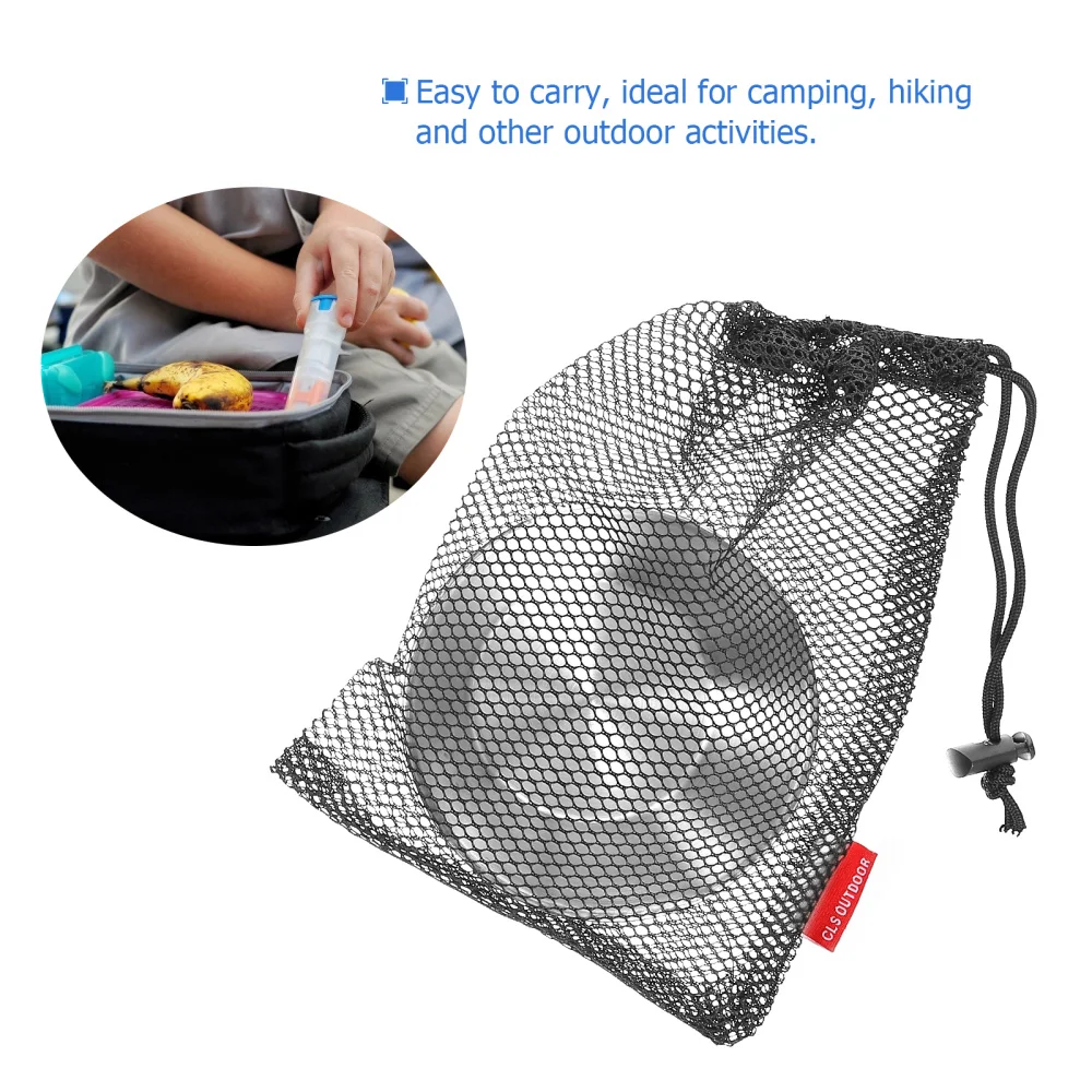 

2pcs Backpacking Portable Cookware Camping Bowls with Handle for Outdoor