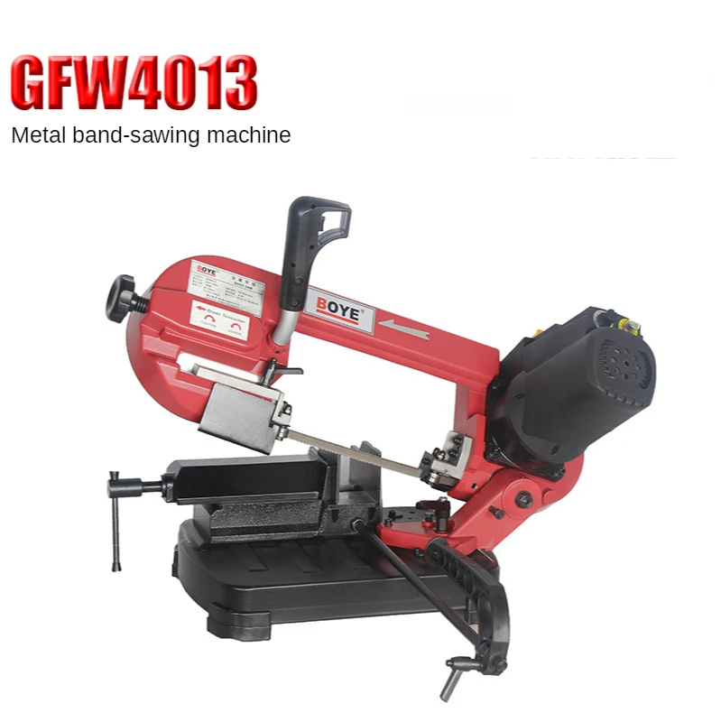 Benchtop Metal Bandsaw 550w Band Saw For Cutting Wood Metal stainless steel Glass Fiber Plastic GFW4013