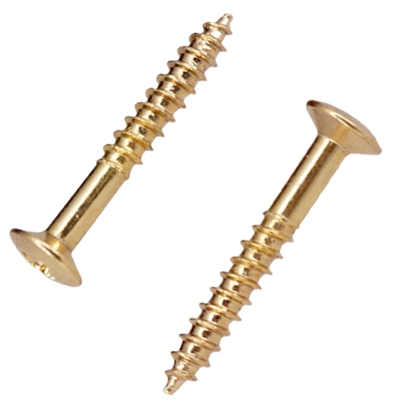

80 Pack Guitar Humbucker Pickup Ring Mounting Screws Pickup Frame Surround Screws for Les Paul SG
