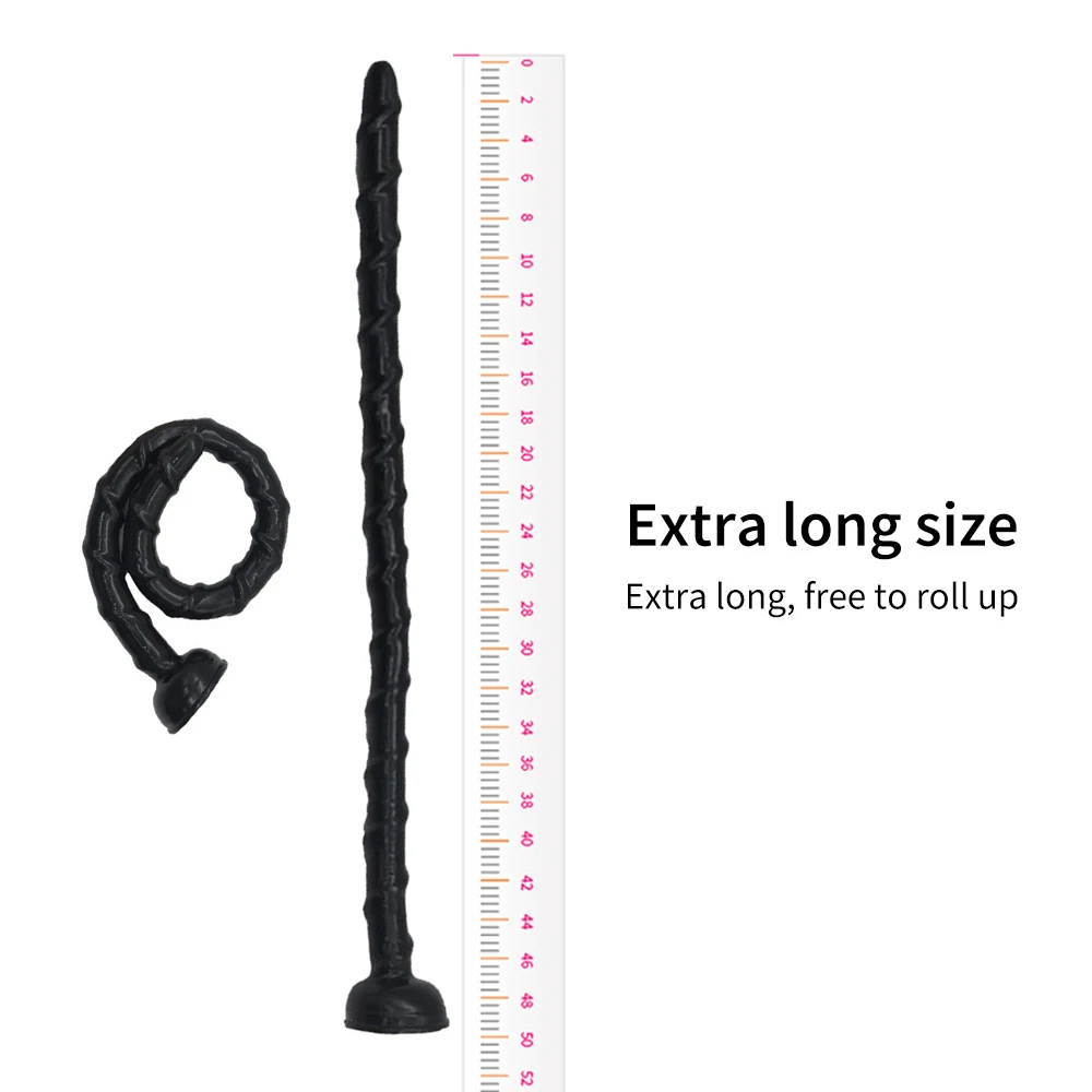 Длинный Силиконовый анальный фаллоимитатор Анальная пробка Эротическая