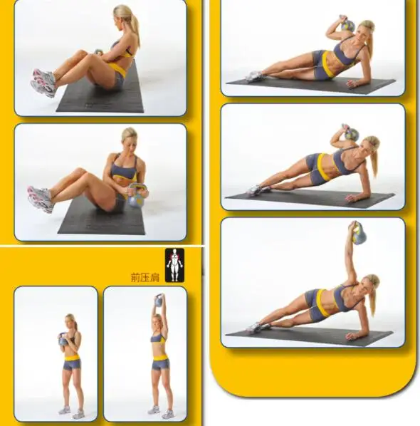 10 кг чайник для фитнеса колокольчик подъемный унисекс упражнений|building tips|equipe