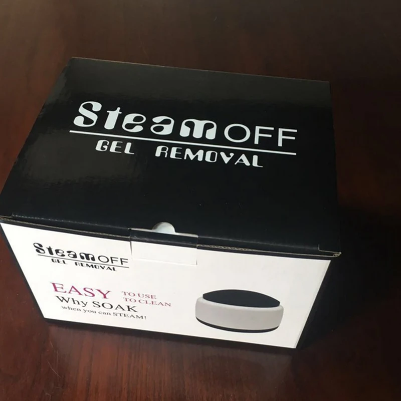 

Electric Steam Off UV Gel Polish Removal Machine Nail Steamer Nail Gel Polish Remover For Home Nail Salon Tools High Quality