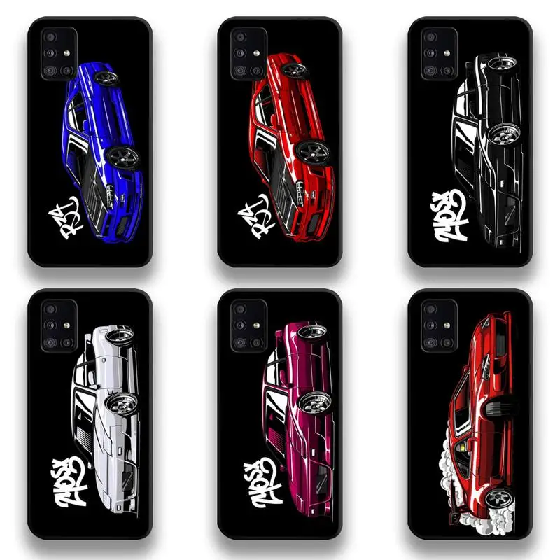 

Luxury Tokyo JDM Drift Sports Car Phone Case For Samsung Galaxy A52 A21S A02S A31 A81 A10 A20E A30 A40 A50 A70 A80 A71 A51 5G