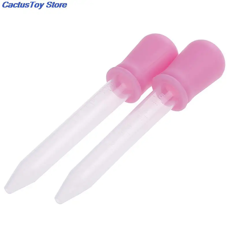 5 мл детские столовые приборы для младенцев Прозрачная силиконовая пластиковая