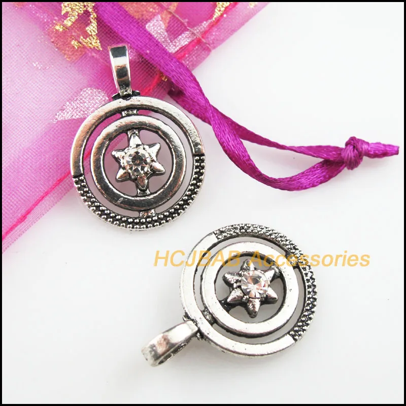 Модная обувь на каблуке 10 шт. Новинка с листком клевера Подвески прозрачные