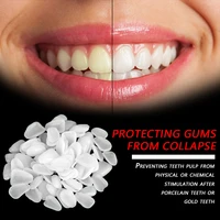 350pcs resin upper lower fix temporary teeth crown for dental oral care keep clean healthy protecting gum tooth restoration tool