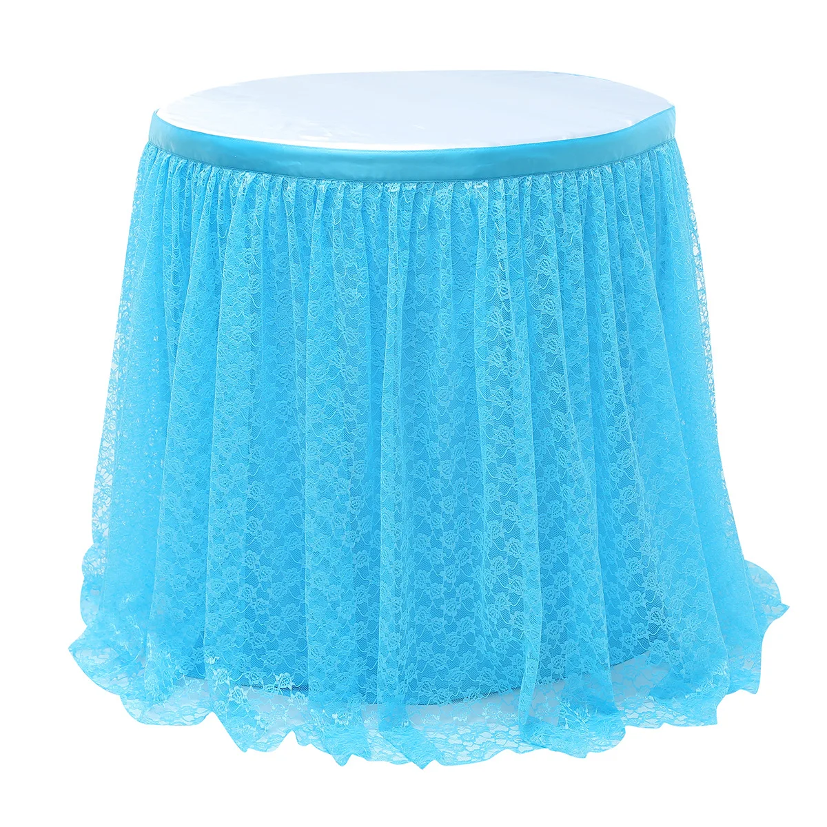 Свадебная Тюлевая юбка пачка скатерть розовый детский душ на день рождения белое