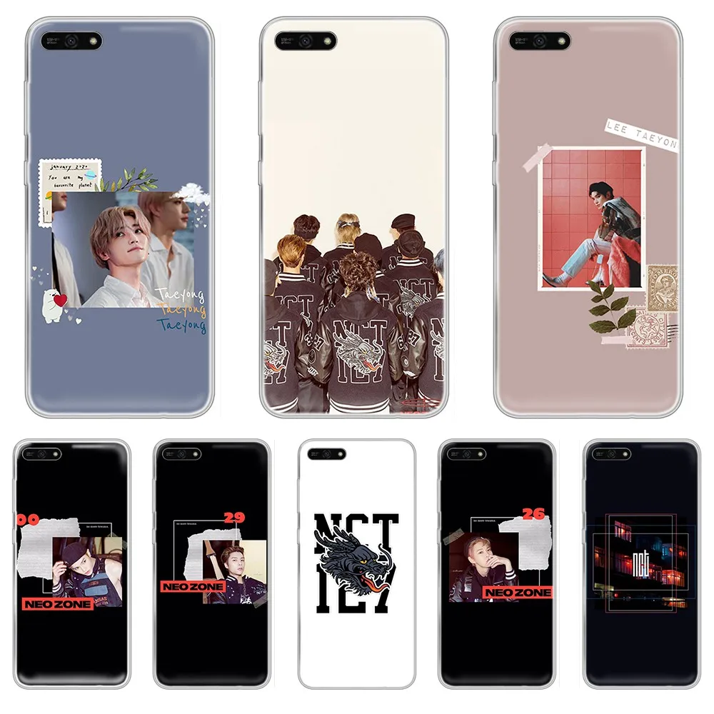 Роскошный прозрачный чехол NCT DREAM Korea Kpop для HUAWEI honor mate 7A 8S 8X 9 9X 10 20 30 pro lite|Бамперы| |